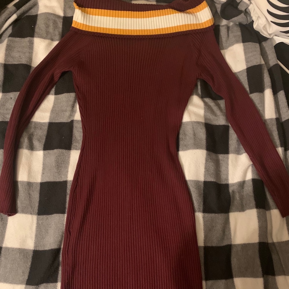 Off the shoulder dress